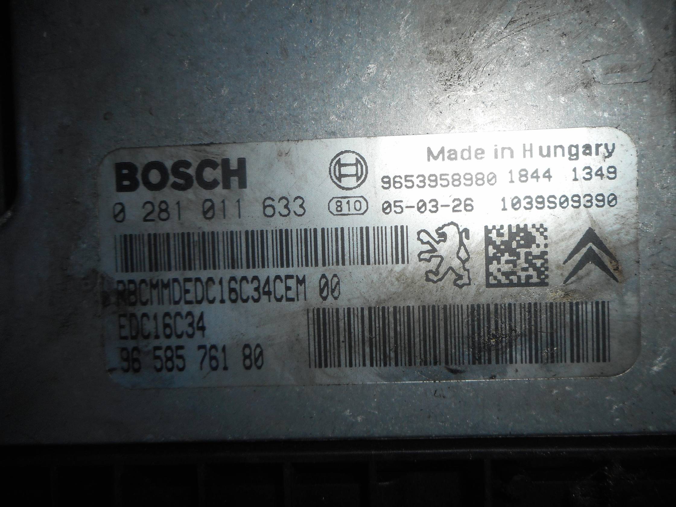 Centralina iniezione